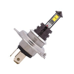 Lampadina per fari diurni per auto H4 20W 800LM a luce bianca 4 CREE XT-E LED, DC 12-24V, H4