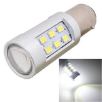 2PCS 1157/BAY15D 4.2W 630LM Luce bianca 21 LED 2835 SMD Lampadina per luce freno auto, DC 12V, 1157