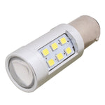 2PCS 1157/BAY15D 4.2W 630LM Luce bianca 21 LED 2835 SMD Lampadina per luce freno auto, DC 12V, 1157