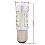 2PCS 1157/BAY15D 4.2W 630LM Luce bianca 21 LED 2835 SMD Lampadina per luce freno auto, DC 12V, 1157