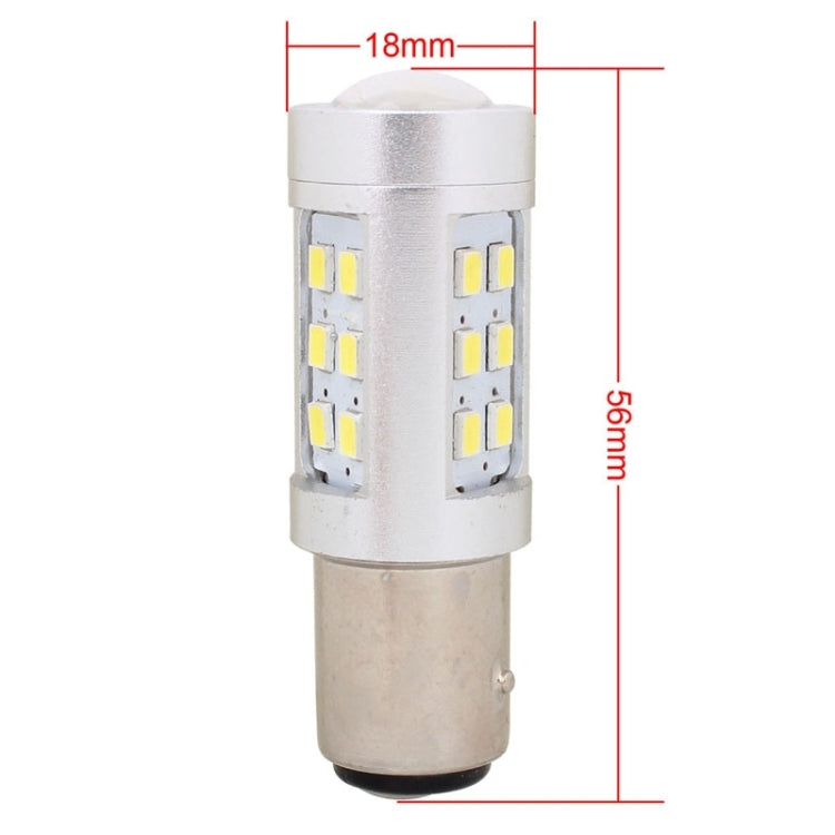 2PCS 1157/BAY15D 4.2W 630LM Luce bianca 21 LED 2835 SMD Lampadina per luce freno auto, DC 12V, 1157