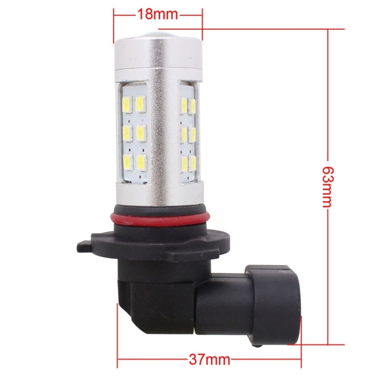2 PZ 9005 4.2W 630LM Luce Bianca 21 LED 2835 SMD Lampadina Luce Freno per Auto, DC 12V, 9005