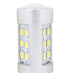 2 PZ T25 4.2W 630LM Luce Bianca Doppi Fili 21 LED 2835 SMD Luce Freno Auto Lampadina Luce di Marcia Diurna, DC 12V, T25 Dual Wires