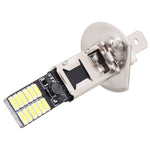 2 PZ H1 4.8W 720LM 6500K Luce bianca 24 LED SMD 4014 Lampada per luci di ingombro per auto Canbus senza errori, DC 12V, H1+4.8W 720LM/6500K