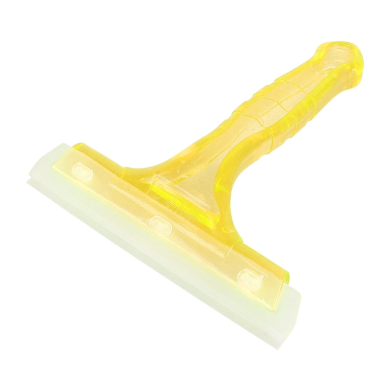 Tergicristallo per vetri/strumento per la pulizia dei vetri con impugnatura antiscivolo in plastica per finestrino dell'auto, dimensioni: 15,8 x 14,8 cm