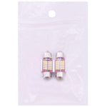 2 PZ 31mm 3W 180LM Luce Bianca 10 LED SMD 4014 CANBUS Luci di lettura targa Auto Lampadina, 3W 31mm
