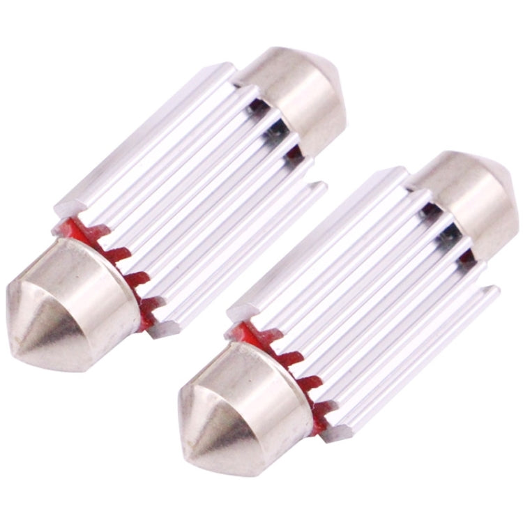 2 PZ 39mm 3,5W 180LM Luce bianca 12 LED SMD 4014 CANBUS Luci di lettura targa Auto Lampadina, 3.5W 39mm