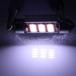 2 PZ 39mm 3,5W 180LM Luce bianca 12 LED SMD 4014 CANBUS Luci di lettura targa Auto Lampadina, 3.5W 39mm