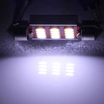 2 PZ 41mm 3.5W 180LM Luce Bianca 12 LED SMD 4014 CANBUS Luci di lettura targa Auto Lampadina, 3.5W 41mm