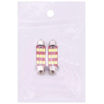 2 PZ 41mm 3.5W 180LM Luce Bianca 12 LED SMD 4014 CANBUS Luci di lettura targa Auto Lampadina, 3.5W 41mm