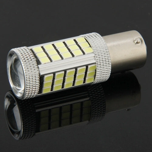 2 PCS 1156/BA15S 3W Bianco 66 LED SMD 2835 Luce freno per veicoli, DC 12V, 1156