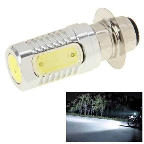 BA15D 10W Bianco 300LM 4 LED COB Luce di stop per auto Freno anteriore Indicatori di direzione posteriori per moto/veicoli, DC 12V, 10W 300LM