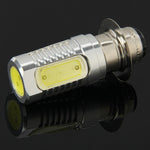 BA15D 10W Bianco 300LM 4 LED COB Luce di stop per auto Freno anteriore Indicatori di direzione posteriori per moto/veicoli, DC 12V, 10W 300LM