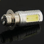 BA15D 10W Bianco 300LM 4 LED COB Luce di stop per auto Freno anteriore Indicatori di direzione posteriori per moto/veicoli, DC 12V, 10W 300LM