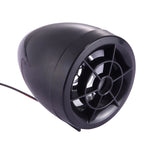 Antifurto per moto digitale MP3 con altoparlante da 3,0 pollici, radio FM e telecomando, supporto scheda SD e disco flash USB
