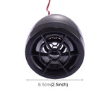 Antifurto per moto digitale MP3 con altoparlante da 3,0 pollici, radio FM e telecomando, supporto scheda SD e disco flash USB
