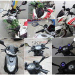 Antifurto per moto digitale MP3 con altoparlante da 3,0 pollici, radio FM e telecomando, supporto scheda SD e disco flash USB