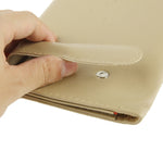 Elegante scatola dispenser per porta carta velina in pelle PU per aletta parasole, Car Sun Visor Tissue Box, Black, Grey