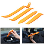 Kit di strumenti per la rimozione del pannello della porta del cruscotto del sistema audio per auto 4 in 1, 4 in 1 Yellow