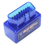 Strumento di interfaccia diagnostica per auto Super Mini ELM327 Bluetooth OBDII V2.1, supporto OBDII-ISO 9141-2, ISO 14230-4 (KWP2000), CAN ISO-15765-4, ELM327