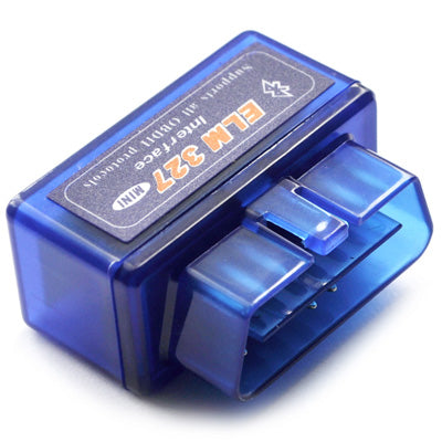 Strumento di interfaccia diagnostica per auto Super Mini ELM327 Bluetooth OBDII V2.1, supporto OBDII-ISO 9141-2, ISO 14230-4 (KWP2000), CAN ISO-15765-4, ELM327