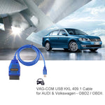 Cavo USB KKL VAG-COM Strumento di scansione per scanner automatico per VW/Audi 409.1, KKL VAG-COM