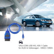 Cavo USB KKL VAG-COM Strumento di scansione per scanner automatico per VW/Audi 409.1, KKL VAG-COM