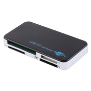 Lettore di schede USB 3.0, super velocità 5 Gbps, supporto scheda CF / SD / TF / M2 / XD / MS, guscio in plastica