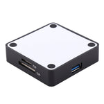 Lettore di schede USB 3.0 All-in-1, super velocità 5 Gbps, supporto scheda CF/SD/TF/M2/XD