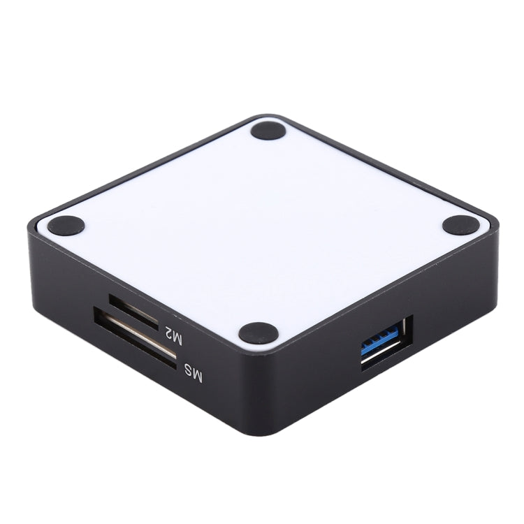 Lettore di schede USB 3.0 All-in-1, super velocità 5 Gbps, supporto scheda CF/SD/TF/M2/XD