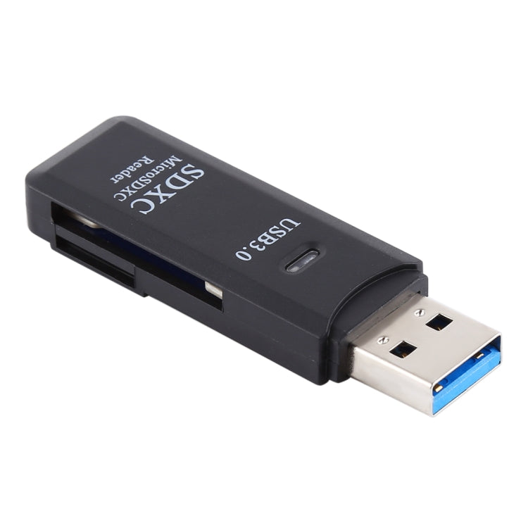 Lettore di schede USB 3.0 2 in 1, super velocità 5 Gbps, supporto scheda SD/scheda TF