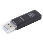 Lettore di schede USB 3.0 2 in 1, super velocità 5 Gbps, supporto scheda SD/scheda TF