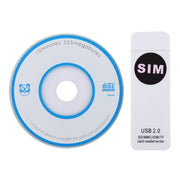 Lettore di schede universale USB, supporto scheda SD/MMC/SIM/TF, White