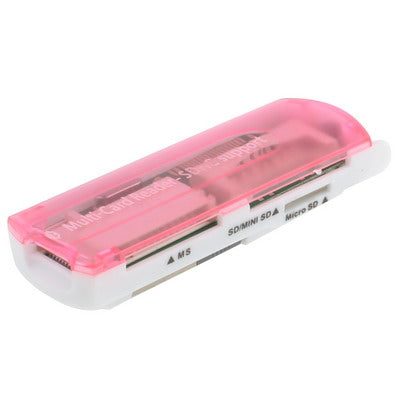 Lettore multischeda USB 2.0, supporta schede SD/MMC, MS, TF, M2