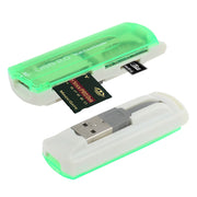 Lettore multischeda USB 2.0, supporta schede SD/MMC, MS, TF, M2