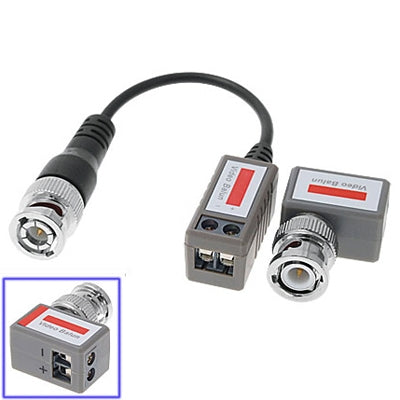Ricetrasmettitore video balun passivo 1 canale Cat5 UTP