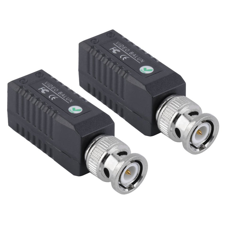 Ricetrasmettitore video balun passivo BNC CCTV 2 pezzi