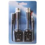 2 PC Balun video passivi CCTV Network UTP BNC