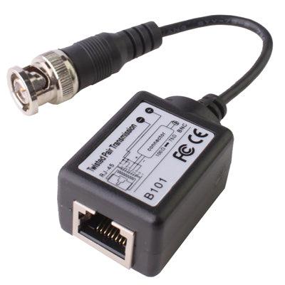 Ricetrasmettitore balun passivo doppino intrecciato 2 pezzi