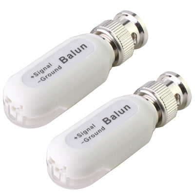 Set 2 Balun video UTP CAT5 per telecamera CCTV BNC DVR