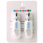 Set 2 Balun video UTP CAT5 per telecamera CCTV BNC DVR