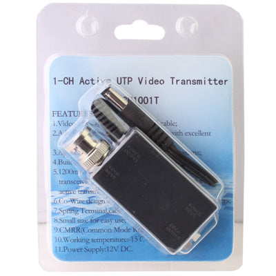 Trasmettitore video UTP attivo CM1001T 12V DC