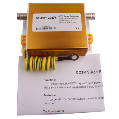 Scaricatore sovratensione 2 in 1 per segnale video 220V