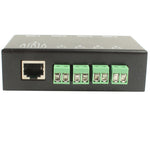 Ricetrasmettitore balun video passivo BNC a RJ45 UTP 4 canali
