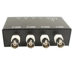 Ricetrasmettitore balun video passivo BNC a RJ45 UTP 4 canali