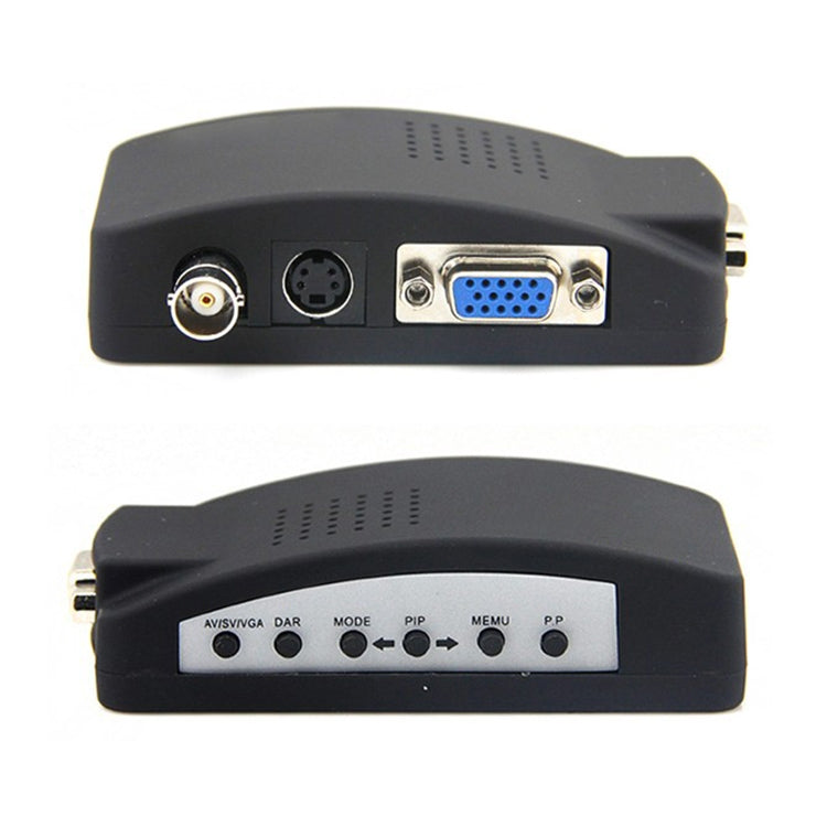 Convertitore segnale S-Video e BNC a VGA con cavi