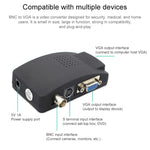 Convertitore segnale S-Video e BNC a VGA con cavi
