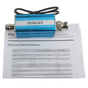Scaricatore di sovratensione CCTV video con interfaccia BNC maschio-femmina, CCTV Surge Arrester