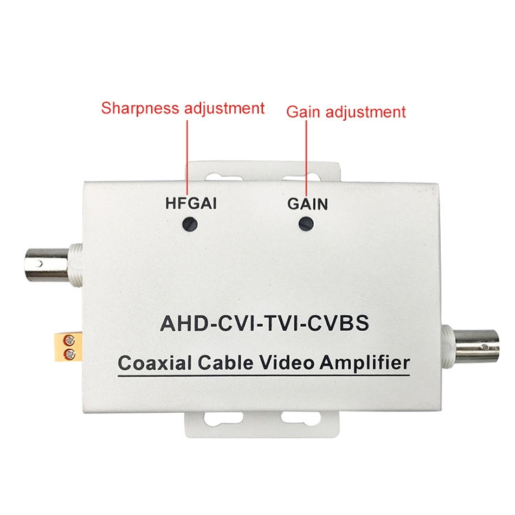 Amplificatore video via cavo coassiale con connettori BNC