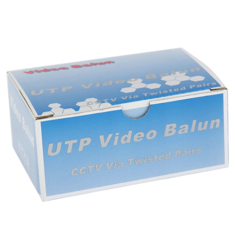 Balun video UTP passivo a 4 canali / CCTV tramite doppini intrecciati, UTP Video Balun